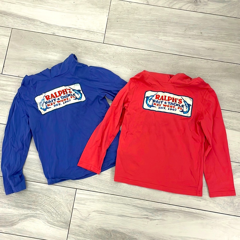 2 Ralph Lauren Polo Long Sleeve Hoodie Shirts